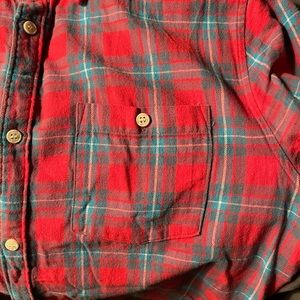 Cotton On, Large Red & Blue Flannel